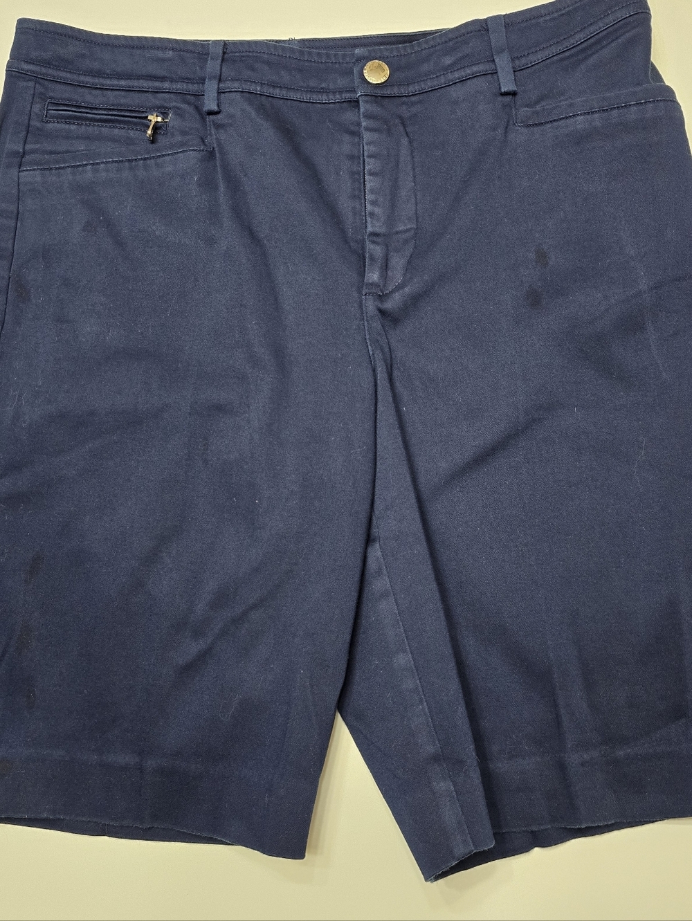 Lauren Ralph Lauren Navy Blue Casual Shorts